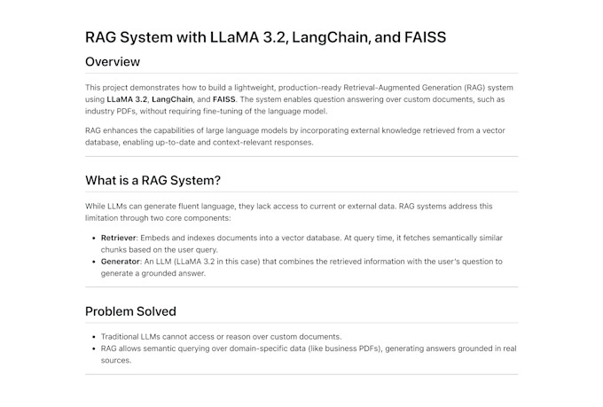 create custom rag systems from your docs